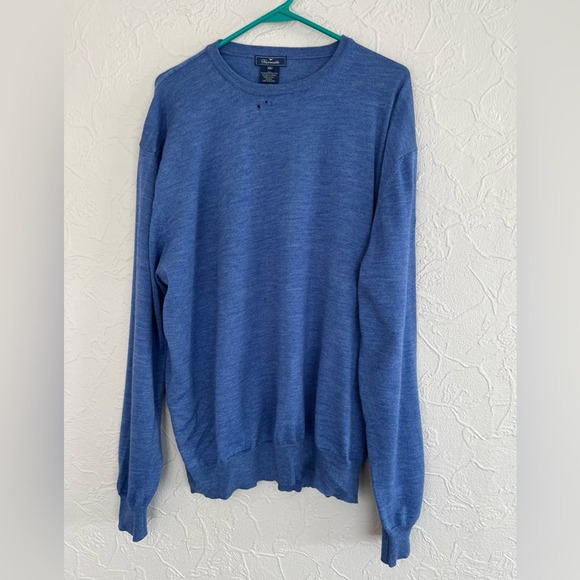 Faconnable Sweater Mens XXL Extrafine Merino Wool Made in Italy Soft - Picture 1 of 5